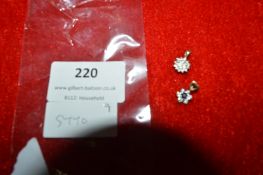 Two 9ct Gold Hallmarked Pendants