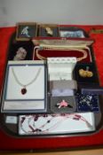 Tray Lot of Boxed Costume Jewellery