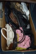 Large Box of Ladies Handbags