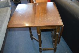 Oak Gate Leg Table