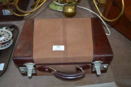 Golden Leaf Canvas & Leather Case