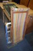 Clothes Airer and a Vintage Deck Chair