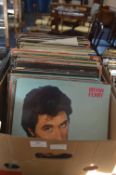 Box Containing ~60 LP Records Including Brian Ferr