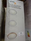 Ebo Ceiling Light with Three Interchangeable Rims