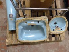 Two Sinks and a Pedestal