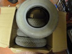 Four Mobility Scooter Tyres