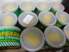 12 Tins of Polygard Glass Fibre Compound Kit No.0.