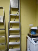 Seven Tread Aluminium Steps