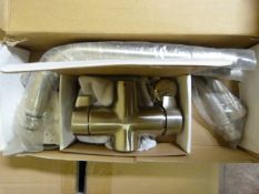 *Ultra 2 Handle Cruciform Steel Finish Tap