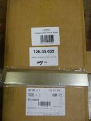 *Box of 100 Evesham Curved Profile Handles