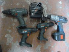 Box of Four Bosch Drills