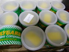 12 Tins of Polygard Glass Fibre Compound Kit No.0.
