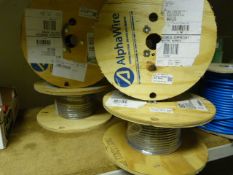 *Three Spools of 6 Core and a Spool of 7 Core Cabl