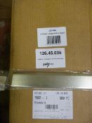 *Box of 100 Evesham Curved Profile Handles