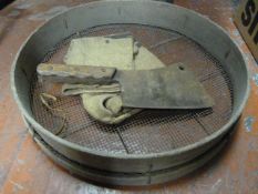 Riddle, Cleaver and a Hessian Sack