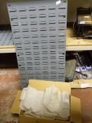 *Metal Rack with ~20 Plastic Storage Bins