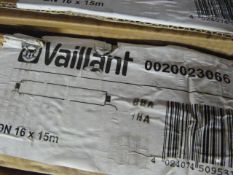 *Glow Worm Vaillant DN16x15m Corrugated Solar Pipe