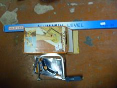 Black & Decker Sander, Aluminium Level and Glue Gu