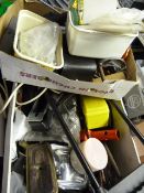 Large Box of Mixed Tools, Car Parts, etc.