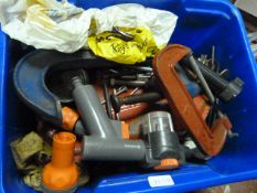 G-Clamps, Weights, Petrol Cans, etc.