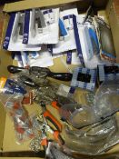 Box of Staplers, Grease Nipples, Spokeshaves, Safe