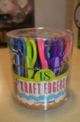 *Kraft Edgers Scissors 18pk