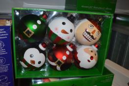 *C.G. Hunter Christmas Baubles 6pk