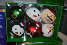 *C.G. Hunter Christmas Baubles 6pk