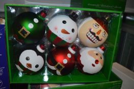 *C.G. Hunter Christmas Baubles 6pk