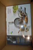 *5pc Pewter Cookware Set