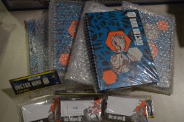 *Four Dr Who Notebooks & Three Sticky Notes