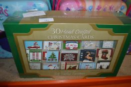 *Hand Crafted Christmas Cards 30pk
