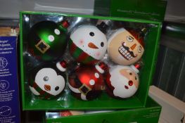 *C.G. Hunter Christmas Baubles 6pk