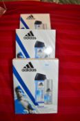 *Three Adidas Gift Sets