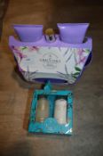 *Grace Cole Lavender & Honeysuckle Bath Set, and a