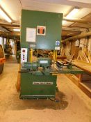 *Wadkin PBR/HD Braked Band Re-Saw 1989 Ser No 817