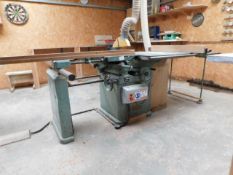 *Wadkin Bgs Table Saw Dc Braked 1967 Ser No 67847