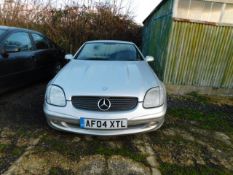 Romsey - Surplus/Part ex Mercedes SLK 200 Compressor 2.0 petrol- L66 MVW- Rear springs - MOT 03/2020