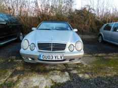 Romsey-Surplus/Part ex Mercedes CLK320 Avantgarde Auto 3.0 petrol -Index - MOT 08/2020 115K plus *