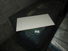*48 Boxes of 12 Beyaz 250x500mm Matt White Tiles