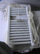 *Victoria Plumb White 800x450 Heated Towel Rail