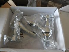 *Pair of Mercia Contemporary Basin Taps