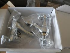 *Pair of Mercia Contemporary Basin Taps