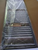 *1700x500 Straight Chrome Heated Towel Rail