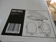 *Box of 5 Thermoset Toilet Seat with Adjustable St
