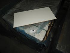 *48 Boxes of 12 Beyaz 250x500mm Matt White Tiles