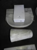 *Ideal Standard White Ceramic Semi-Pedestal Wash Basin with Monoblock Tap and Pop-Up Waste