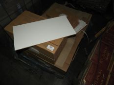 *20 Packs of Nine 30x60cm Super White Polished Cer