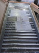 *Kermi 1200x500 Chrome Ladder Style Towel Rail