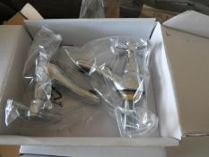 *Pair of Mercia Contemporary Basin Taps